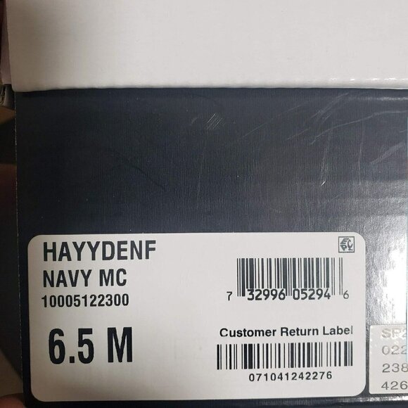 Alfani Womens Hayydenf Navy Open Toe Thong Slingback Buckle Flat Sandals Sz 6.5 - Picture 10 of 10